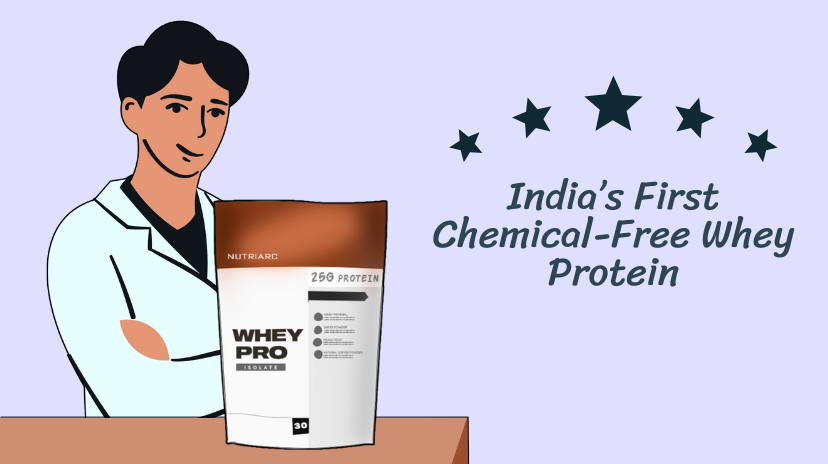Nutriarc Whey Pro: India’s First Chemical-Free Whey Protein
