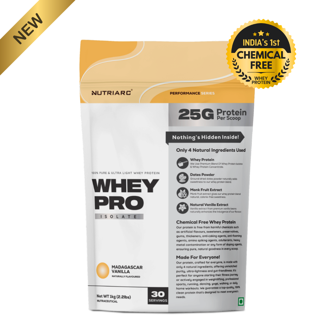 Whey Pro Isolate - Chemical-Free Whey Protein