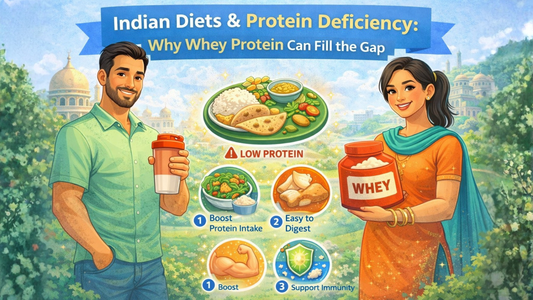 Indian Diets & Protein Deficiency: Whey Solution