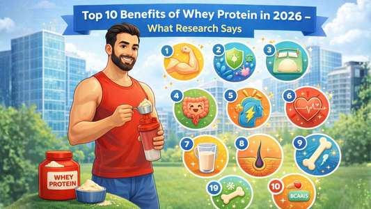 Top 10 Whey Protein Benefits in 2026 Backed by Science