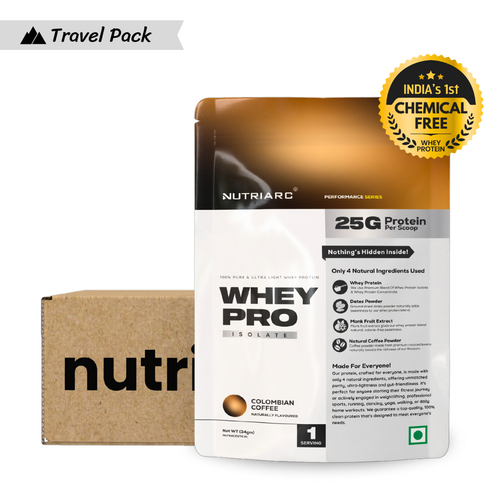 Whey Pro Isolate - Travel Packs – Nutriarc