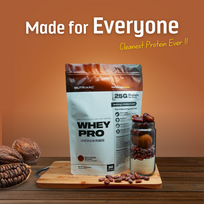 Whey Pro 25gm Whey Protein Isolate - Rich Cocoa Delight