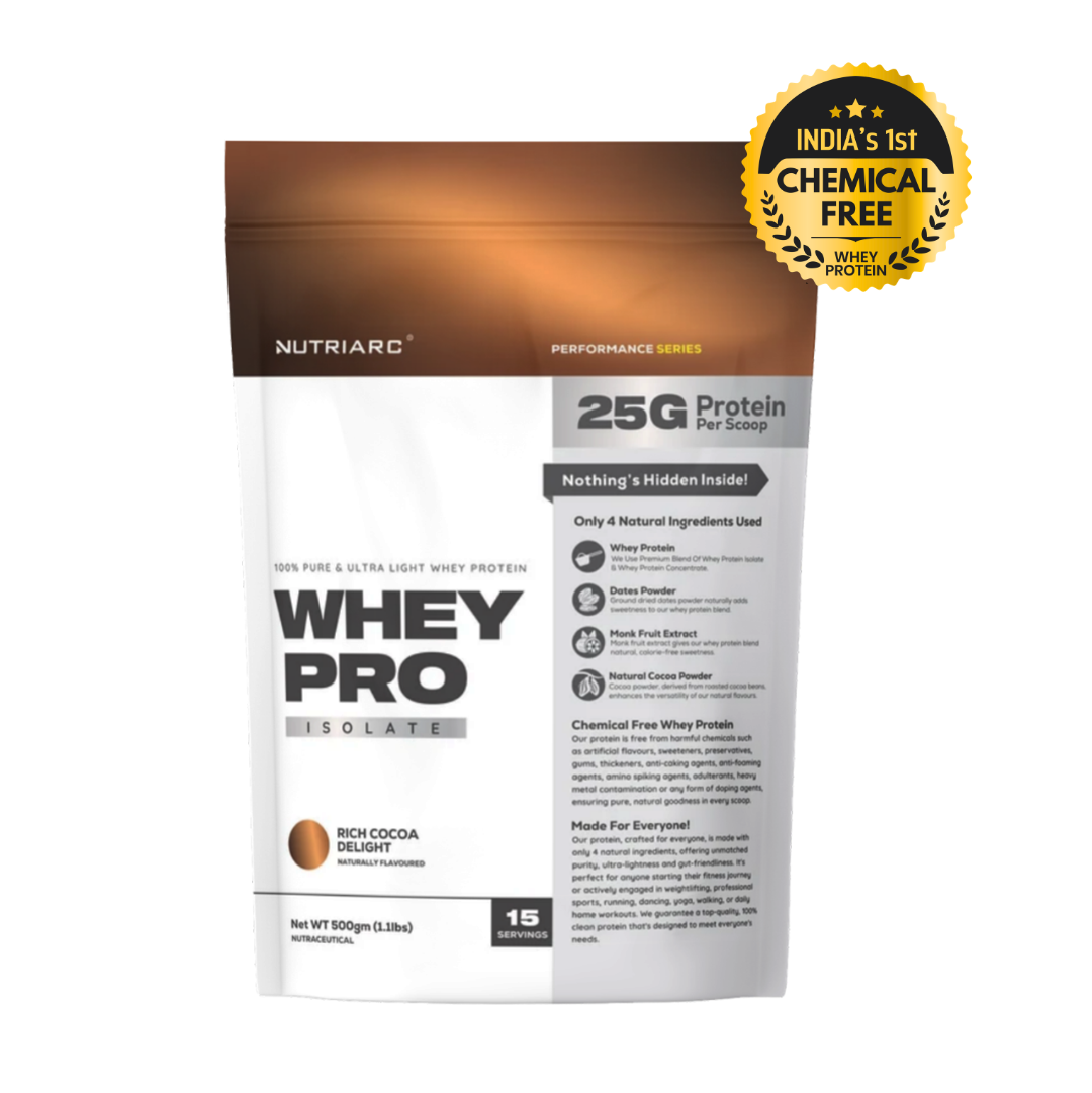 Whey Pro Isolate - Chemical-Free Whey Protein